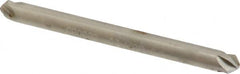 Hertel - 1/8" Head Diam, 1/8" Shank Diam, 4 Flute 90° High Speed Steel Countersink - 1-1/2" OAL, Straight Shank - Americas Industrial Supply