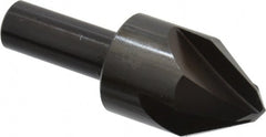 Hertel - 1" Head Diam, 1/2" Shank Diam, 4 Flute 60° High Speed Steel Countersink - Americas Industrial Supply