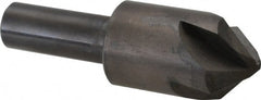 Hertel - 7/8" Head Diam, 1/2" Shank Diam, 4 Flute 90° High Speed Steel Countersink - Americas Industrial Supply