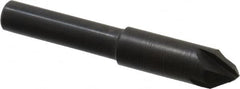 Hertel - 5/16" Head Diam, 1/4" Shank Diam, 4 Flute 60° High Speed Steel Countersink - Americas Industrial Supply