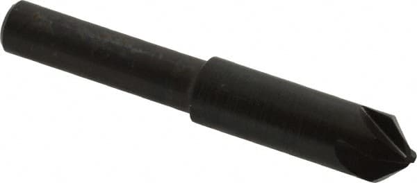 Hertel - 5/16" Head Diam, 1/4" Shank Diam, 4 Flute 82° High Speed Steel Countersink - Americas Industrial Supply