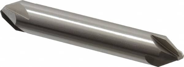 Hertel - 1/2" Head Diam, 1/2" Shank Diam, 4 Flute 60° High Speed Steel Countersink - Americas Industrial Supply