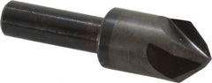 Hertel - 5/8" Head Diam, 3/8" Shank Diam, 4 Flute 82° High Speed Steel Countersink - Americas Industrial Supply