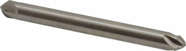 Hertel - 3/16" Head Diam, 3/16" Shank Diam, 4 Flute 82° High Speed Steel Countersink - Americas Industrial Supply