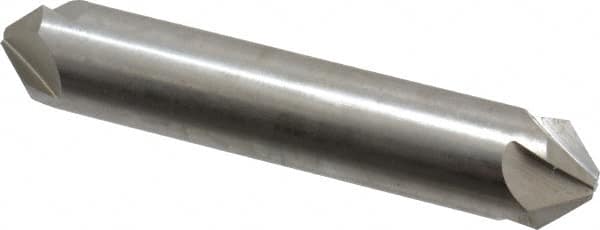 Hertel - 5/8" Head Diam, 5/8" Shank Diam, 4 Flute 90° High Speed Steel Countersink - Americas Industrial Supply