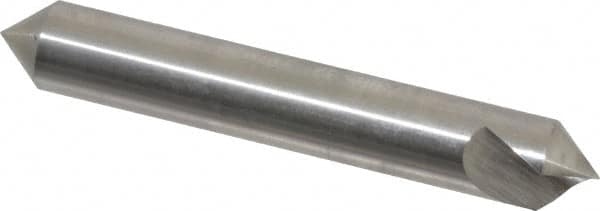 Hertel - 3/8" Head Diam, 3/8" Shank Diam, 1 Flute 82° High Speed Steel Countersink - Americas Industrial Supply