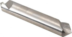 Hertel - 1/2" Head Diam, 1/2" Shank Diam, 1 Flute 100° High Speed Steel Countersink - Americas Industrial Supply