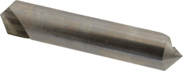 Hertel - 3/4" Head Diam, 3/4" Shank Diam, 1 Flute 100° High Speed Steel Countersink - Americas Industrial Supply