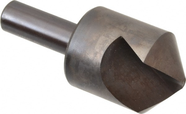 Hertel - 1-1/4" Head Diam, 1/2" Shank Diam, 1 Flute 100° High Speed Steel Countersink - Americas Industrial Supply