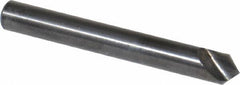 Hertel - 1/4" Head Diam, 1/4" Shank Diam, 1 Flute 90° High Speed Steel Countersink - Americas Industrial Supply