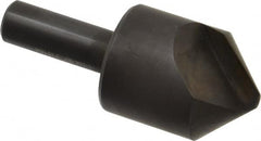 Hertel - 1-1/4" Head Diam, 1/2" Shank Diam, 1 Flute 90° High Speed Steel Countersink - Americas Industrial Supply
