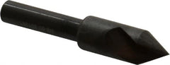 Hertel - 3/8" Head Diam, 1/4" Shank Diam, 1 Flute 60° High Speed Steel Countersink - Americas Industrial Supply