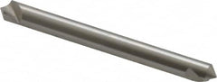 Hertel - 3/16" Head Diam, 3/16" Shank Diam, 1 Flute 100° High Speed Steel Countersink - Americas Industrial Supply