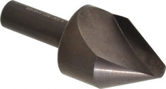 Hertel - 1-1/4" Head Diam, 1/2" Shank Diam, 1 Flute 60° High Speed Steel Countersink - Americas Industrial Supply