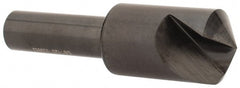 Hertel - 5/8" Head Diam, 3/8" Shank Diam, 1 Flute 120° High Speed Steel Countersink - Americas Industrial Supply