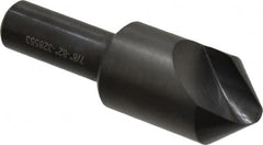 Hertel - 7/8" Head Diam, 1/2" Shank Diam, 1 Flute 82° High Speed Steel Countersink - Americas Industrial Supply