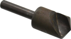 Hertel - 5/8" Head Diam, 1/4" Shank Diam, 1 Flute 82° High Speed Steel Countersink - Americas Industrial Supply