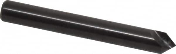 Hertel - 1/4" Head Diam, 1/4" Shank Diam, 1 Flute 82° High Speed Steel Countersink - Americas Industrial Supply