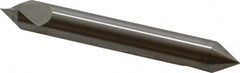 Hertel - 1/4" Head Diam, 1/4" Shank Diam, 1 Flute 60° High Speed Steel Countersink - Americas Industrial Supply