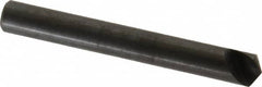 Hertel - 1/4" Head Diam, 1/4" Shank Diam, 1 Flute 120° High Speed Steel Countersink - Americas Industrial Supply