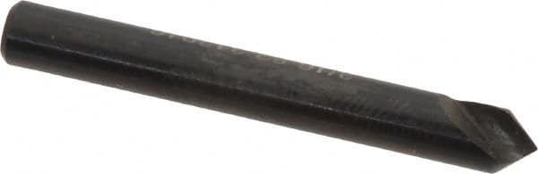 Hertel - 3/16" Head Diam, 3/16" Shank Diam, 1 Flute 82° High Speed Steel Countersink - Americas Industrial Supply