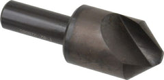 Hertel - 1" Head Diam, 1/2" Shank Diam, 1 Flute 82° High Speed Steel Countersink - Americas Industrial Supply