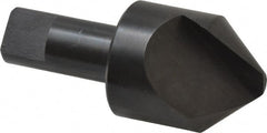 Hertel - 1-1/2" Head Diam, 3/4" Shank Diam, 1 Flute 82° High Speed Steel Countersink - Americas Industrial Supply