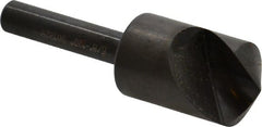 Hertel - 5/8" Head Diam, 1/4" Shank Diam, 1 Flute 120° High Speed Steel Countersink - Americas Industrial Supply