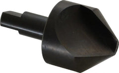 Hertel - 2" Head Diam, 3/4" Shank Diam, 1 Flute 82° High Speed Steel Countersink - Americas Industrial Supply