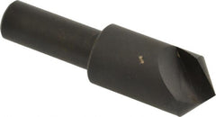 Hertel - 3/4" Head Diam, 1/2" Shank Diam, 1 Flute 100° High Speed Steel Countersink - Americas Industrial Supply