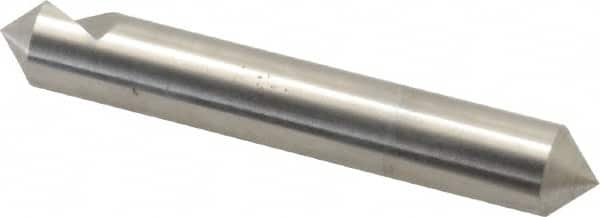 Hertel - 3/8" Head Diam, 3/8" Shank Diam, 1 Flute 90° High Speed Steel Countersink - Americas Industrial Supply