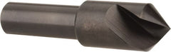 Hertel - 1/2" Head Diam, 3/8" Shank Diam, 1 Flute 90° High Speed Steel Countersink - Americas Industrial Supply