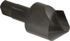 Hertel - 1-1/2" Head Diam, 3/4" Shank Diam, 1 Flute 90° High Speed Steel Countersink - Americas Industrial Supply