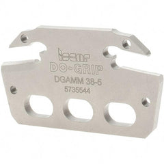 Iscar - 0.189 to 0.197" Groove Width, Right Hand Cut, DGAMM Indexable Grooving Blade - 0.157 Seat Size, Multiple Insert Styles, Series Do-Grip - Americas Industrial Supply