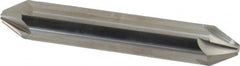 Hertel - 1/2" Head Diam, 1/2" Shank Diam, 6 Flute 60° Solid Carbide Countersink - Americas Industrial Supply