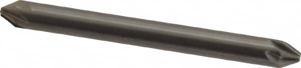 Hertel - 3/16" Head Diam, 3/16" Shank Diam, 6 Flute 60° Solid Carbide Countersink - Americas Industrial Supply