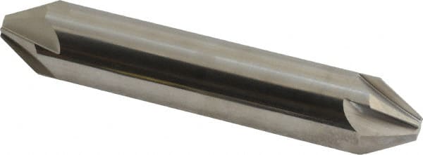 Hertel - 3/4" Head Diam, 3/4" Shank Diam, 6 Flute 60° Solid Carbide Countersink - Americas Industrial Supply