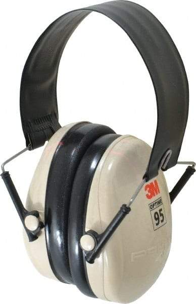 3M - Over the Head Beige Foam Cushion Earmuffs - 21 NRR Rating - Americas Industrial Supply