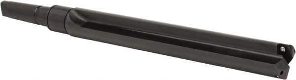 Allied Machine and Engineering - Series 5, 2-1/2 to 3-1/2" Diam, 5MT Taper Shank, Straight Flute Spade Drill - 18-1/4" Max Depth, 22-13/16" Body Length, 28-7/16" OAL, Extended Length, Through Coolant - Americas Industrial Supply