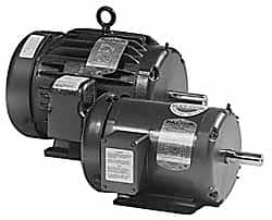 Baldor - 3/4 Max hp, 3,450 Max RPM, Electric AC DC Motor - 208, 230, 460 V Input, Three Phase, 56 Frame - Americas Industrial Supply
