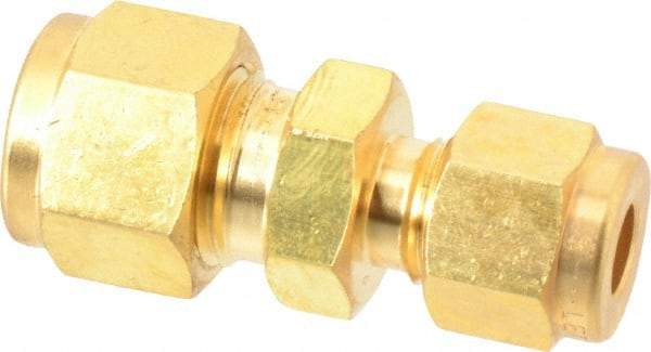 Ham-Let - 3/8 x 1/4" OD, Brass Union - Comp x Comp Ends - Americas Industrial Supply