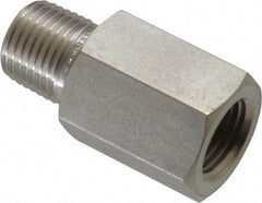 Ham-Let - 1/8" Grade 316 Stainless Steel Pipe Adapter - FNPT x MNPT End Connections, 6,100 psi - Americas Industrial Supply