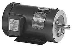 Baldor - 1/2 Max hp, 1,725 Max RPM, Electric AC DC Motor - 208, 230, 460 V Input, Three Phase, 56C Frame - Americas Industrial Supply