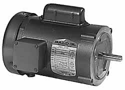 Baldor - 2 Max hp, 3,450 Max RPM, Electric AC DC Motor - 115, 230 V Input, Single Phase, 145TC Frame - Americas Industrial Supply