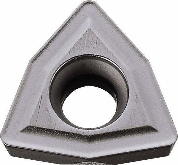 Kyocera - WCMX050308 M1 Grade TN60 Cermet Indexable Drill Insert - Uncoated, Trigon, 5/16" Inscribed Circle - Americas Industrial Supply