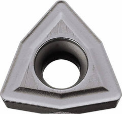 Kyocera - WCMX050308 M1 Grade TN60 Cermet Indexable Drill Insert - Uncoated, Trigon, 5/16" Inscribed Circle - Americas Industrial Supply
