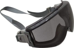 Uvex - Size Universal, Gray Polycarbonate Anti-Fog & Scratch Resistant Lens, Safety Goggles - Indirect Vent, Gray TPE (Thermopoly Elastomer) Frame - Americas Industrial Supply