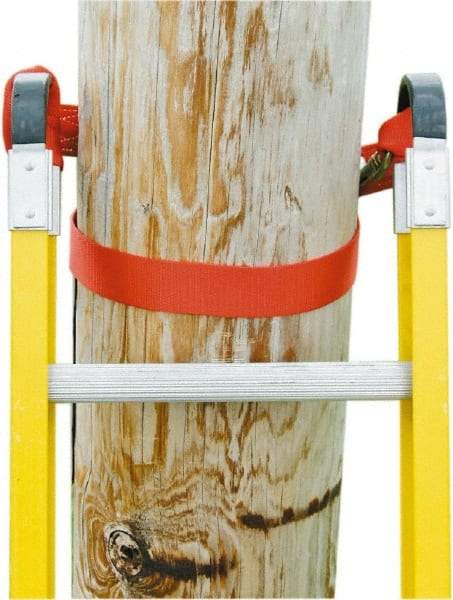 Werner - Pole Lash Ladder Kit - For use with Ladders Having Hoop Style End Caps Only - Americas Industrial Supply