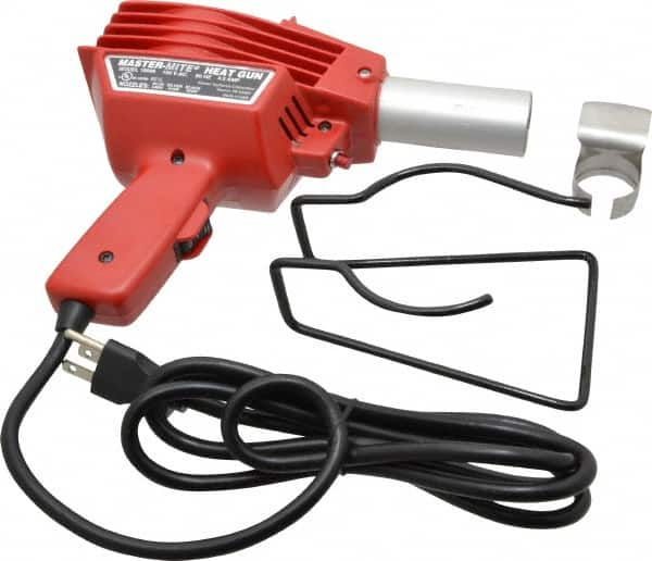 Master Appliance - 650°F Heat Setting, 3.8 CFM Air Flow, Heat Gun - 120 Volts, 4.5 Amps, 475 Watts, 6' Cord Length - Americas Industrial Supply