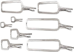 Irwin - 8 Piece Locking Clamp Plier Set - Comes in Box - Americas Industrial Supply